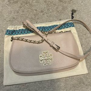Tory Burch Cross Body Leather Clutch